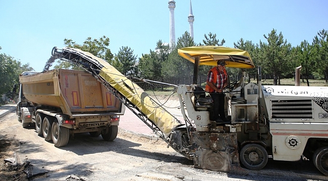 Nilüfer'de 6 ayda 15 kilometre yol asfaltladı