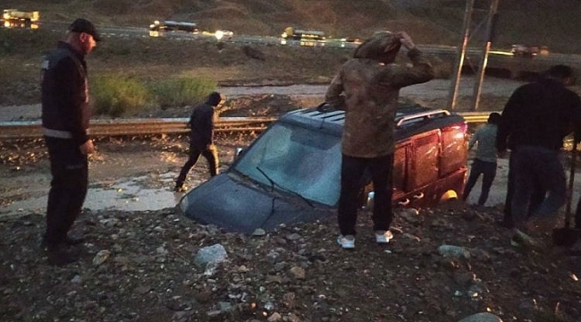 Van'da heyelan meydana geldi