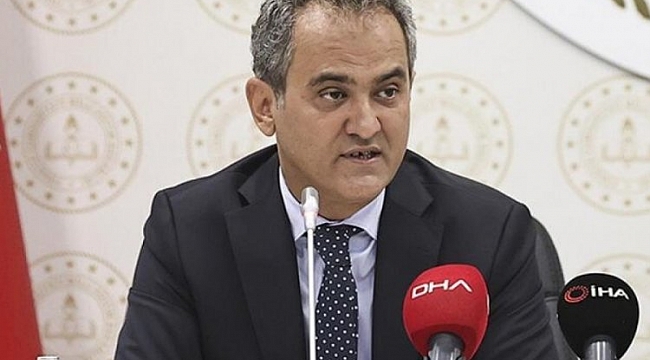 Bakan Özer'den yüz yüze eğitim açıklaması
