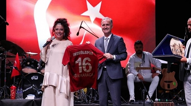 İnegöl'de zafer coşkusu