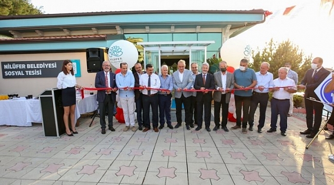 Nilüfer'e yeni bir sosyal tesis kazandırıldı