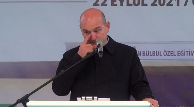 Bakan Soylu'nun duygu dolu anları!