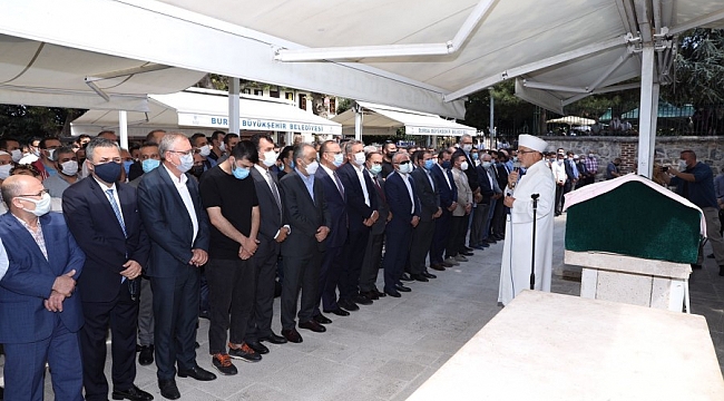 Başkan Aktaş'ın eniştesi son yolculuğuna uğurlandı