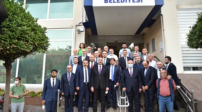 Başkan Aydın, Adalet Bakanı Gül'ü ağırladı