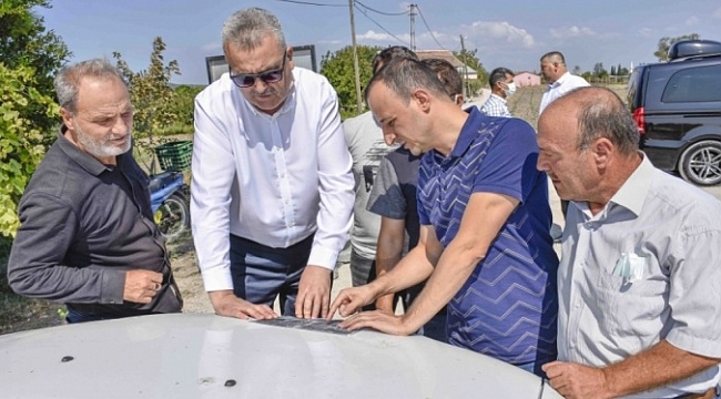 Başkan Özkan'dan altyapı çalışmalarına yakın takip