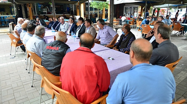 Başkan Yılmaz'ın son durağı Yavuzselim Mahallesi oldu