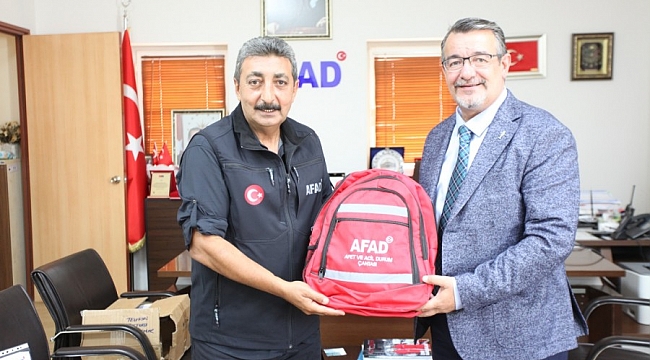 BUTTİM'in yardımları AFAD'a