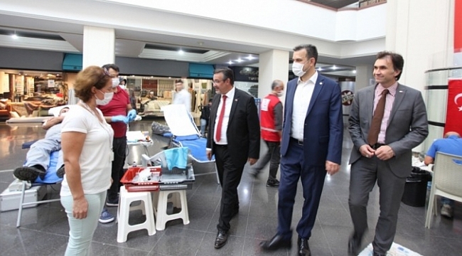 BUTTİM kan bağışı ile de örnek