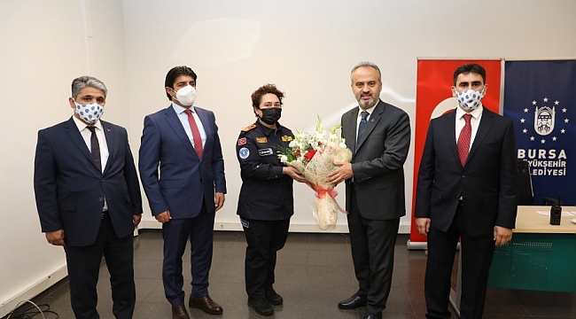 Büyükşehir Belediyesi, İtfaiye Teşkilatı'nın kuruluş yılını kutladı