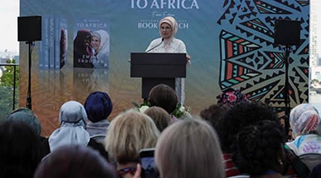 Emine Erdoğan ilk kitabının tanıtımını New York'ta yaptı