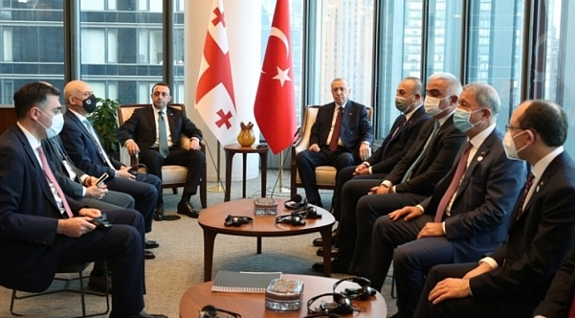 Erdoğan, Gürcistan Başbakanını kabul etti
