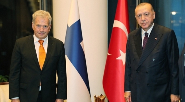 Erdoğan'ın misafiri Finlandiya Cumhurbaşkanı