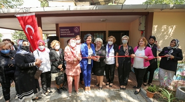 Esentepeli kadınlar yeni mekanlarına kavuştu