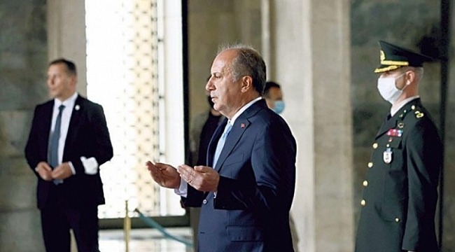 İnce, Anıtkabir'i ziyaret etti