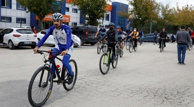 İnegöl'de Avrupa Spor Haftası bisiklet turuyla kutlandı
