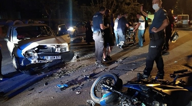 Isparta'da feci kaza!