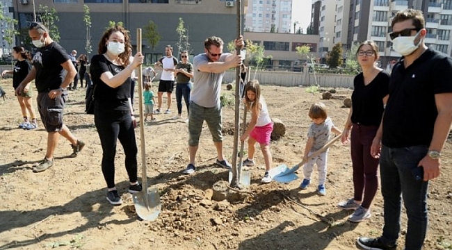 Nilüfer'de fidan dikim etkinliği