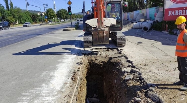 Sel sonrası Ovaakça'da altyapı çalışmaları başlatıldı