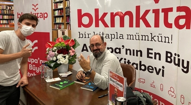 Sinan Canan, Bursa'da okurlarıyla buluştu