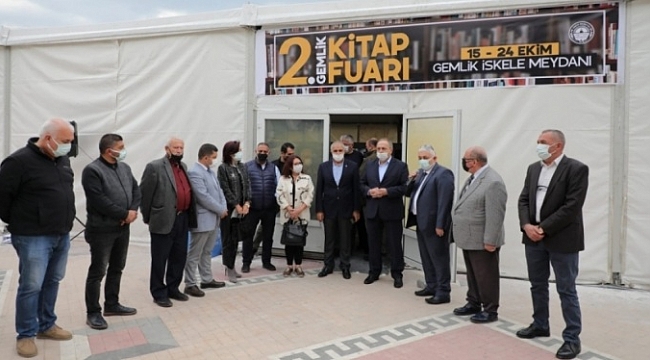 2. Gemlik Kitap Fuarı, kitapseverleri bekliyor