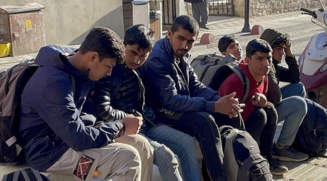 7 düzensiz göçmen yakalandı!