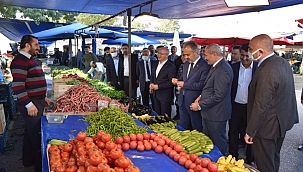 AK kadrolar Bursa'da halkın nabzını tutuyor 