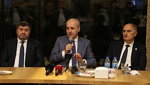 AK Parti'li Kurtulmuş, basın mensupları ve STK'larla bir araya geldi
