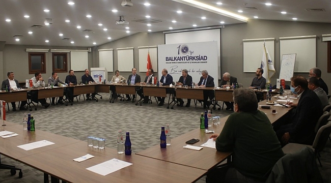 BALKANTÜRKSİAD üyelerine 'KOSGEB Destekleri' anlatıldı