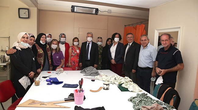 Başkan Erdem'den, Kültür Mahallesi'ne ziyaret