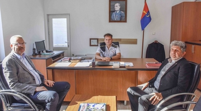 Başkan Özkan'dan Yağmur ve Şahiner'e ziyaret