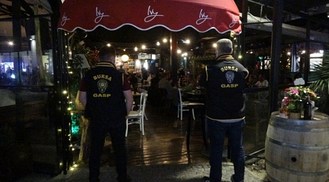 Bursa'da 250 polisle asayiş uygulaması!