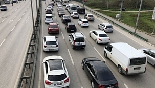 Bursa'da o yola dikkat! 