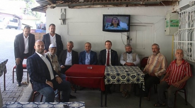 Bursa Milletvekilli Kılıç'tan Işıklı Mahallesi'ne ziyaret