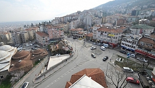 Çekirge'de trafik düzenlemesi yapıldı 