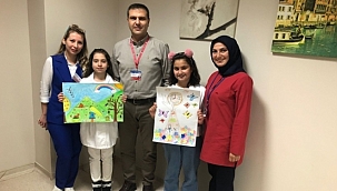 Doruk Hastanesi'nden 'doğa ve sağlık' konulu resim yarışması 