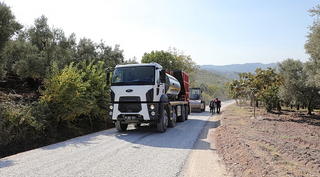 Gemlik'te mesire alanına ulaşmak artık daha kolay
