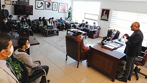 Gemlik'te üniversite öğrencileri evlerine kavuştu 