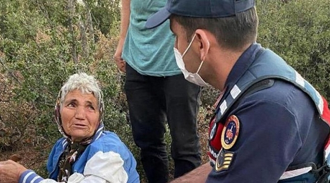 Kayıp kadından 22 saat sonra iyi haber