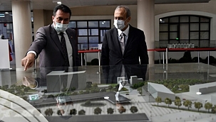 Kaymakam Partal'dan Başkan Dündar'a iade-i ziyaret