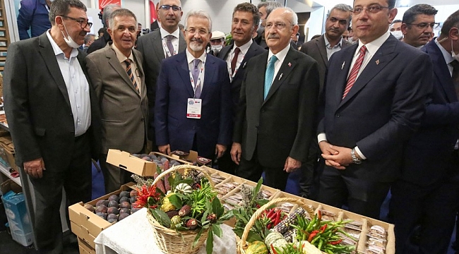 Kılıçdaroğlu'dan Nilüfer'in yerel ürünlerine tam not