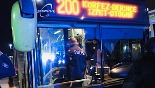 Koronavirüs hastası otobüsten inmeyi reddetti 