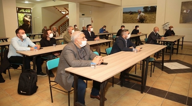 Nilüfer Çiftçi Evi'nde zeytin yetiştiriciliği eğitimi