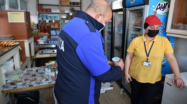 Orhangazi'de zabıta ekiplerinden okul kantinlerine sıkı denetim