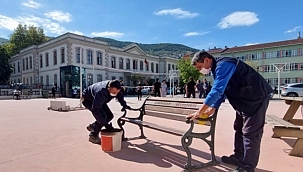 Osmangazi'den okullarda bakım ve onarım çalışması 