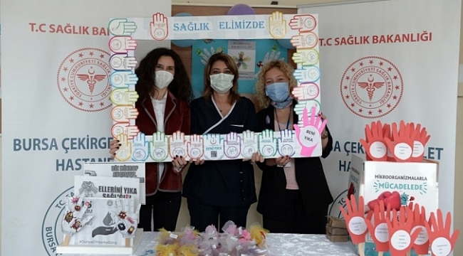 OSMEK'ten sağlık personeline organik sabun