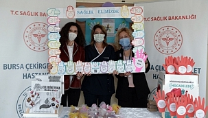 OSMEK'ten sağlık personeline organik sabun