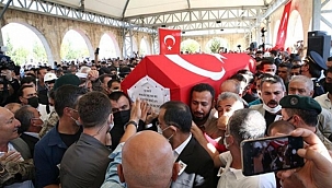 Şehit polis Doğan, son yolculuğuna uğurlandı