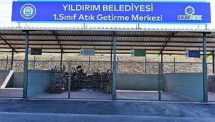 Yıldırım Belediyesi'nden çevre dostu 'Atık Getirme Merkezi' 