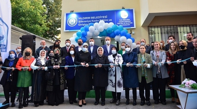 Yıldırım Belediyesi'nden çifte açılış