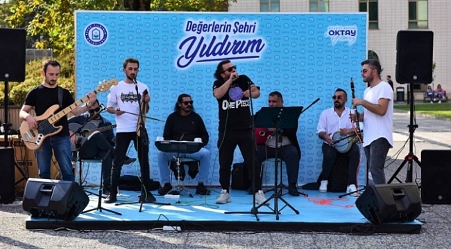 Yıldırım'dan üniversitelilere sıcak karşılama